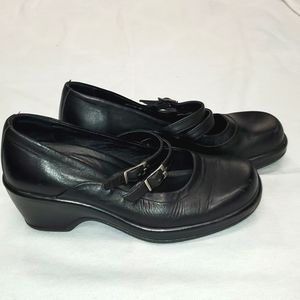Dansko Mary-Jane wedge heels